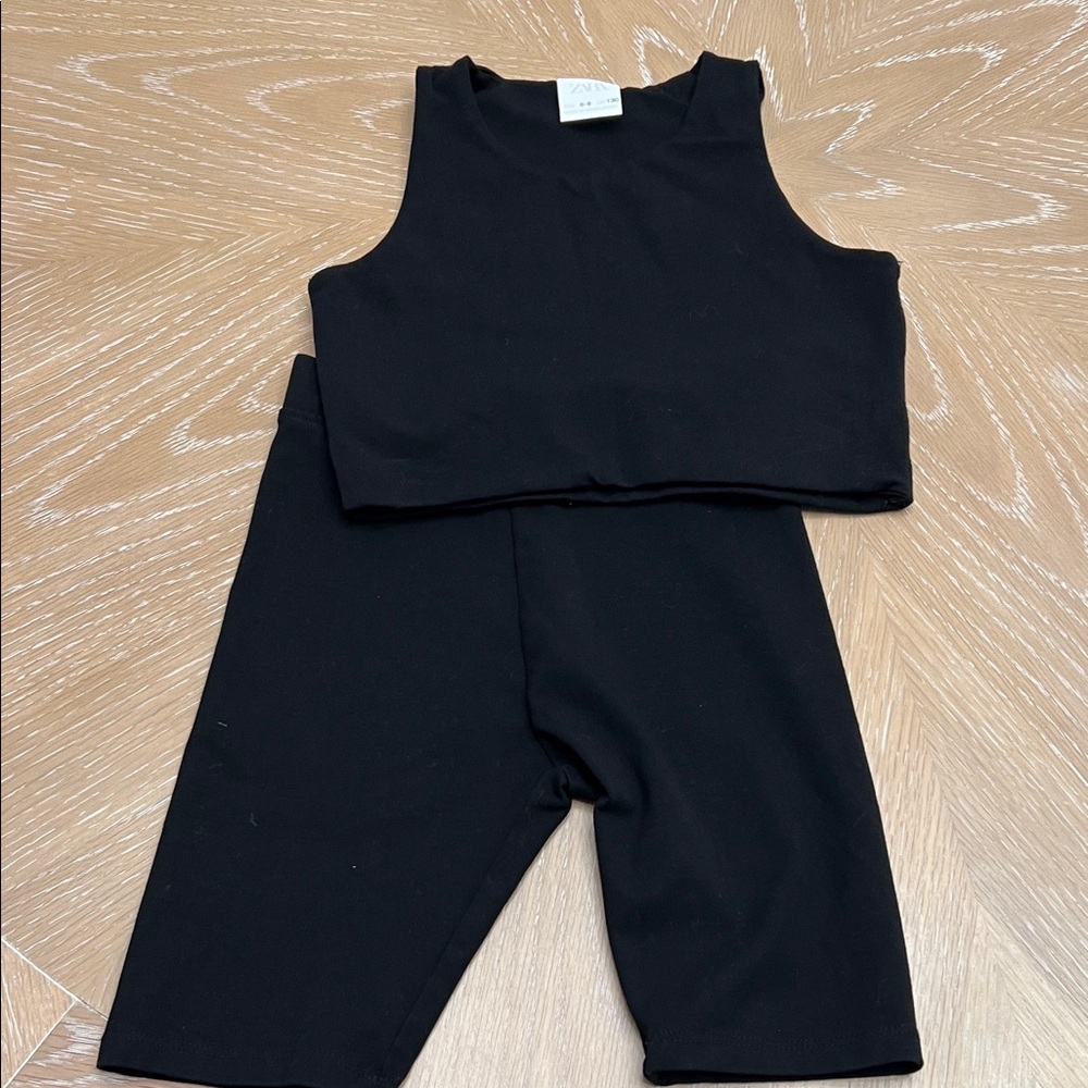 Zara Kids Black Matching Set